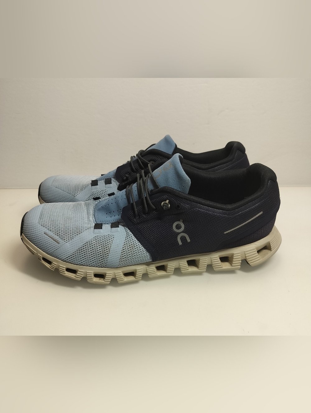 On Cloud 5 59-98367 Men's 10.5 Running Shoes Midnight Chambray Athletic Sneakers